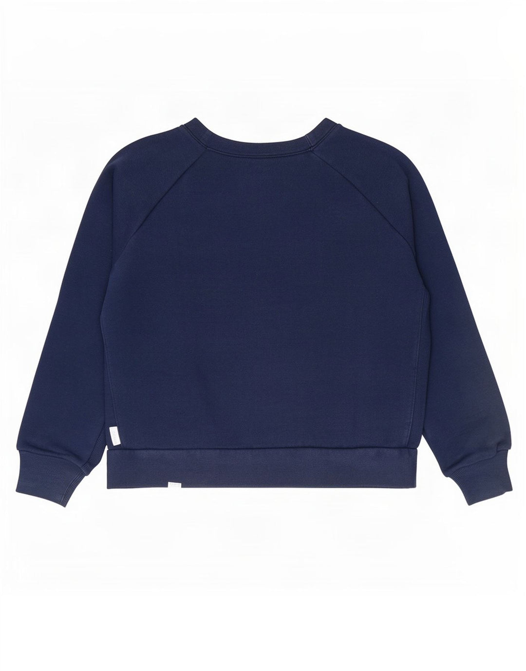 Reebok Sudadera de gran tamaño con gráfico para mujer, talla 44, talla M, azul marino