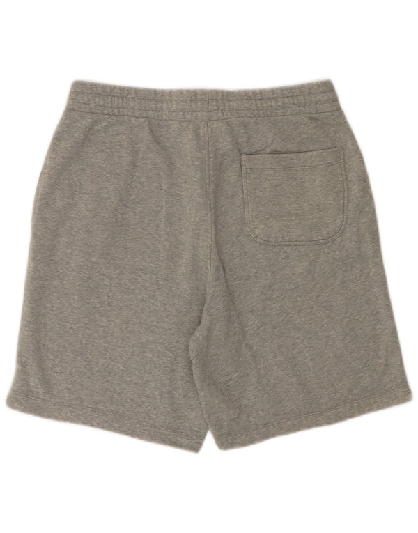 Pantalones cortos deportivos Converse para hombre de algodón moteado gris grande