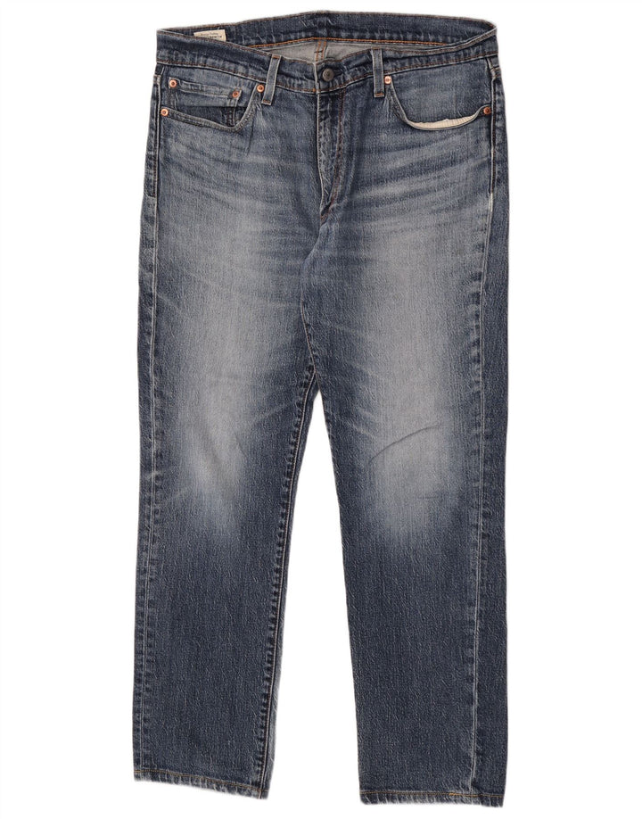 Levi's Hombre 511 Slim Jeans W36 L32 Algodón Azul