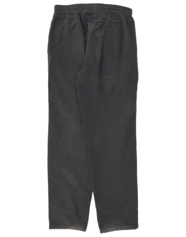 Diadora Pantalones de chándal para hombre ES 38 Mediano Negro Poliéster