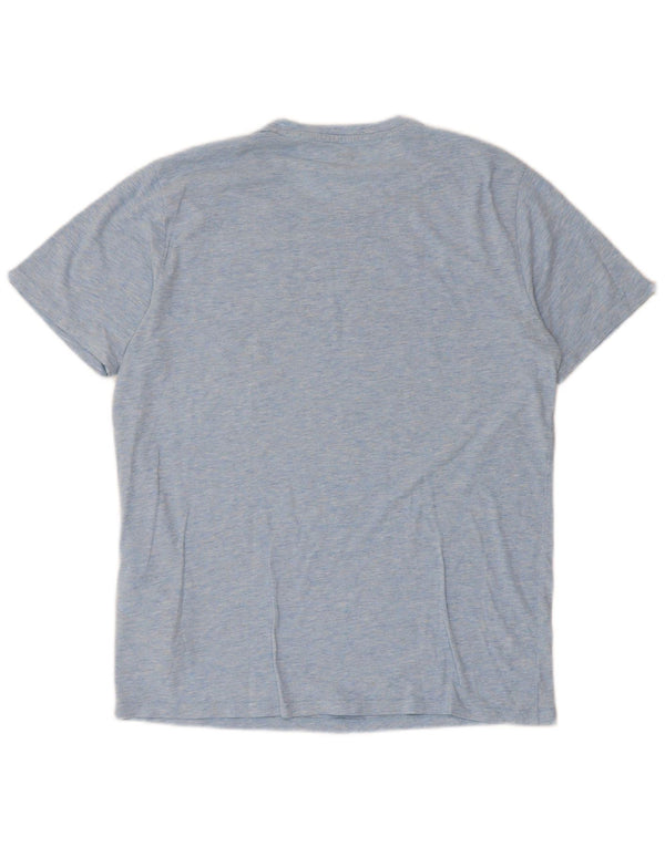 Levi's Hombre Camiseta Gráfica Top Algodón Azul Medio