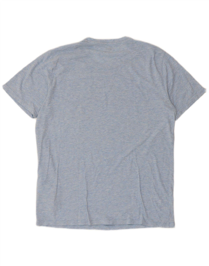 Levi's Hombre Camiseta Gráfica Top Algodón Azul Medio