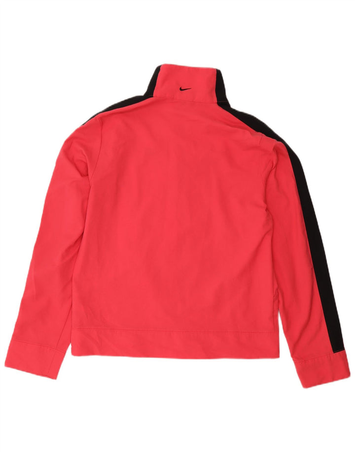 Nike - Chaqueta de chándal para mujer US 4/6 pequeña, color rosa, poliéster