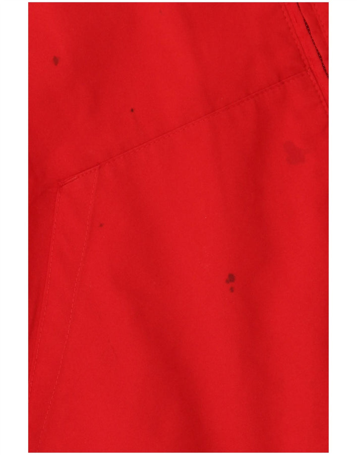 Reebok Hombre Chándal Top Chaqueta XL Rojo Poliéster