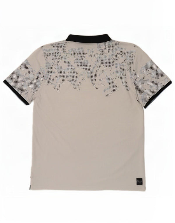 Polo Calvin Klein Hombre XL Algodón Camuflaje Blanco
