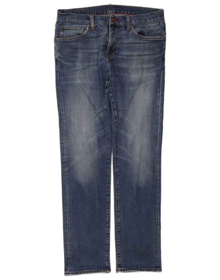 Tommy Hilfiger Vaqueros rectos para hombre W34 L32 Azul