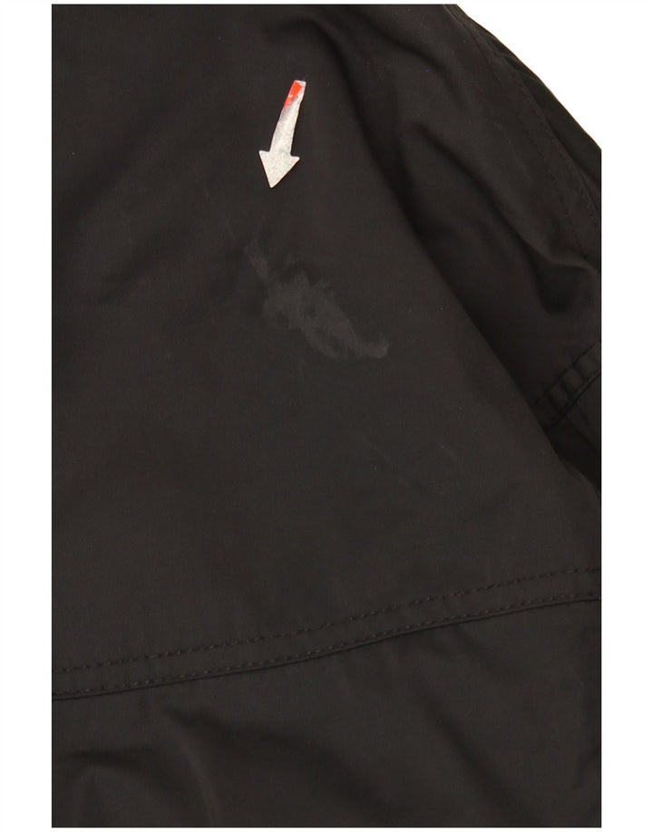 Zara Mujer Chaqueta Acolchada Extragrande UK 6 XS Nylon Negro