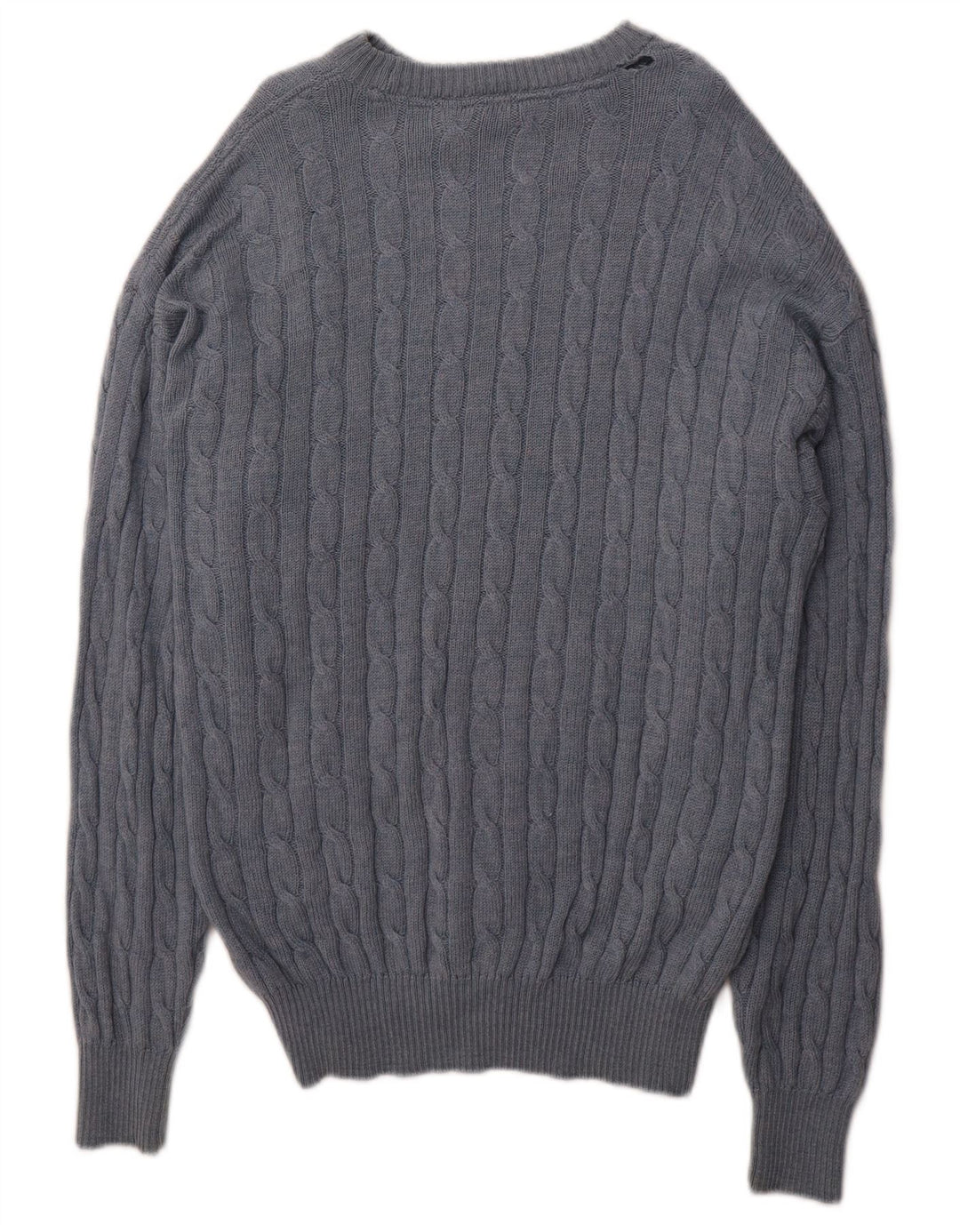 PAUL & SHARK Mens Yachting Crew Neck Jumper Sweater Medium Blue Wool