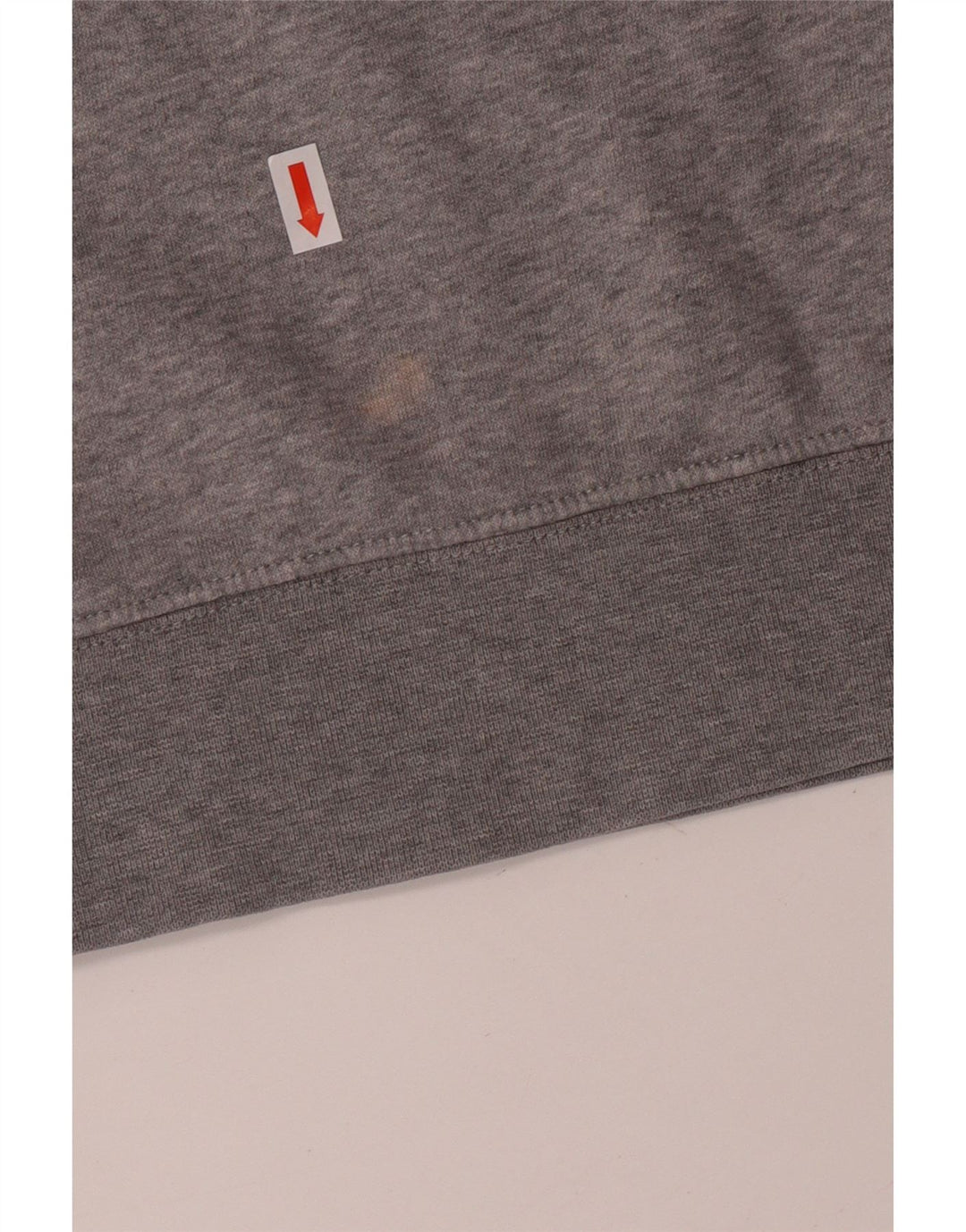 NIKE Mens Graphic Sweatshirt Jumper Large Grey Cotton