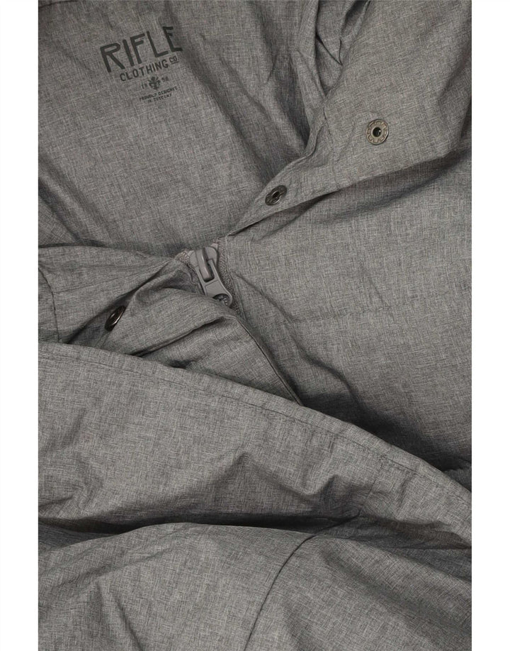 Rifle Abrigo acolchado para mujer UK 44 Gris medio moteado