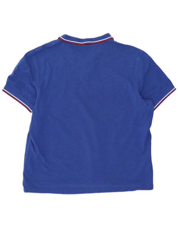 Polo Fred Perry Hombre 3XL Algodón A Rayas Azul