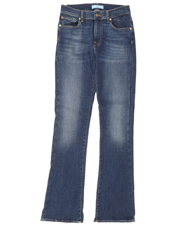 Vaqueros Bootcut para mujer 7 For All Mankind W28 L34 Algodón azul