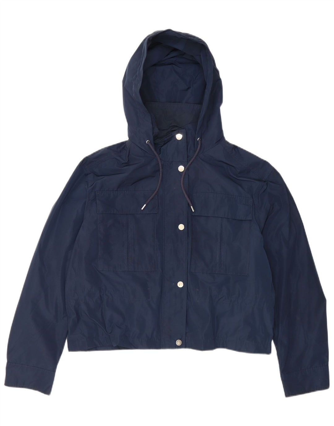 Marks & Spencer Chaqueta Bomber con Capucha para Mujer UK 40 Medium Azul Marino