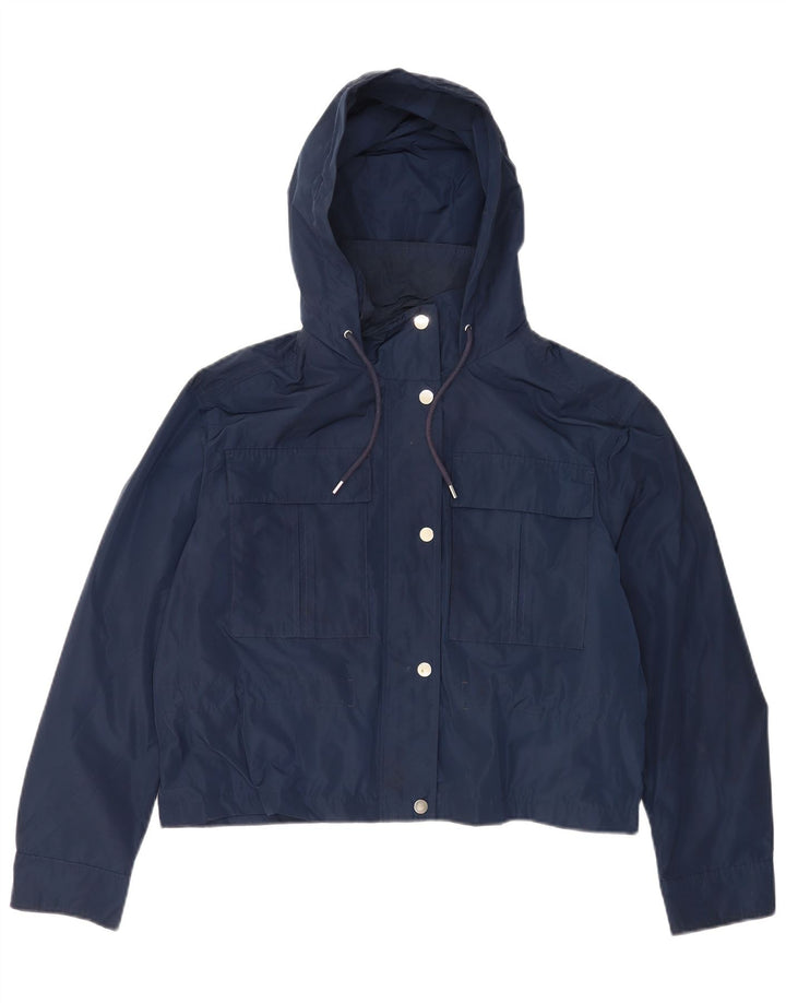 Marks & Spencer Chaqueta Bomber con Capucha para Mujer UK 40 Medium Azul Marino