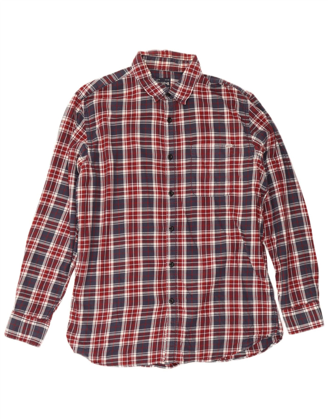 Jack & Jones Hombre Camisa De Franela XL Algodón A Cuadros Multicolor