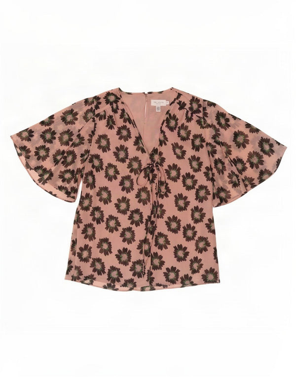 Ted Baker Cárdigan para mujer Talla superior 1 XS Poliéster floral rosa