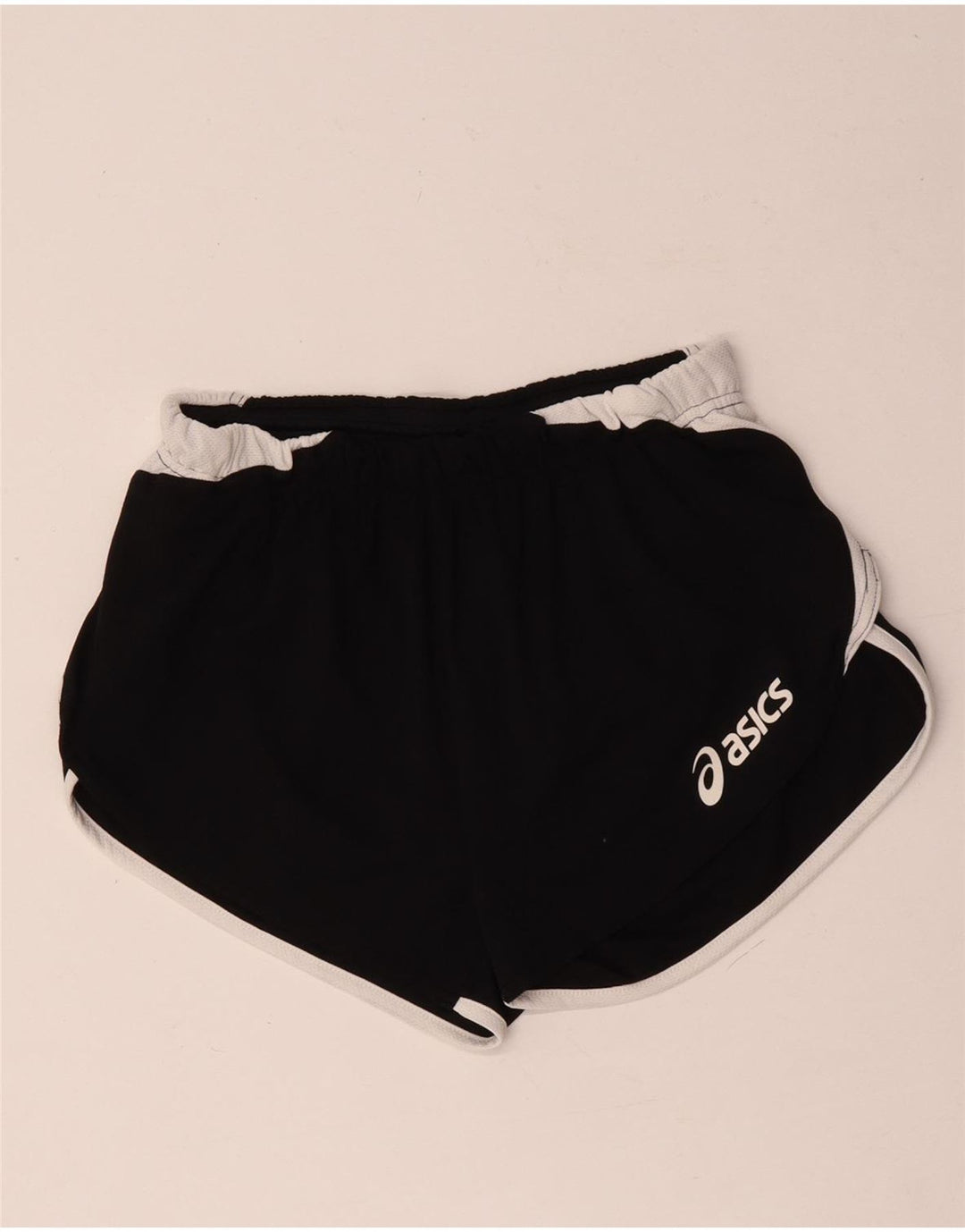 Asics - Pantalones cortos deportivos para mujer (talla 40), color negro, poliéster
