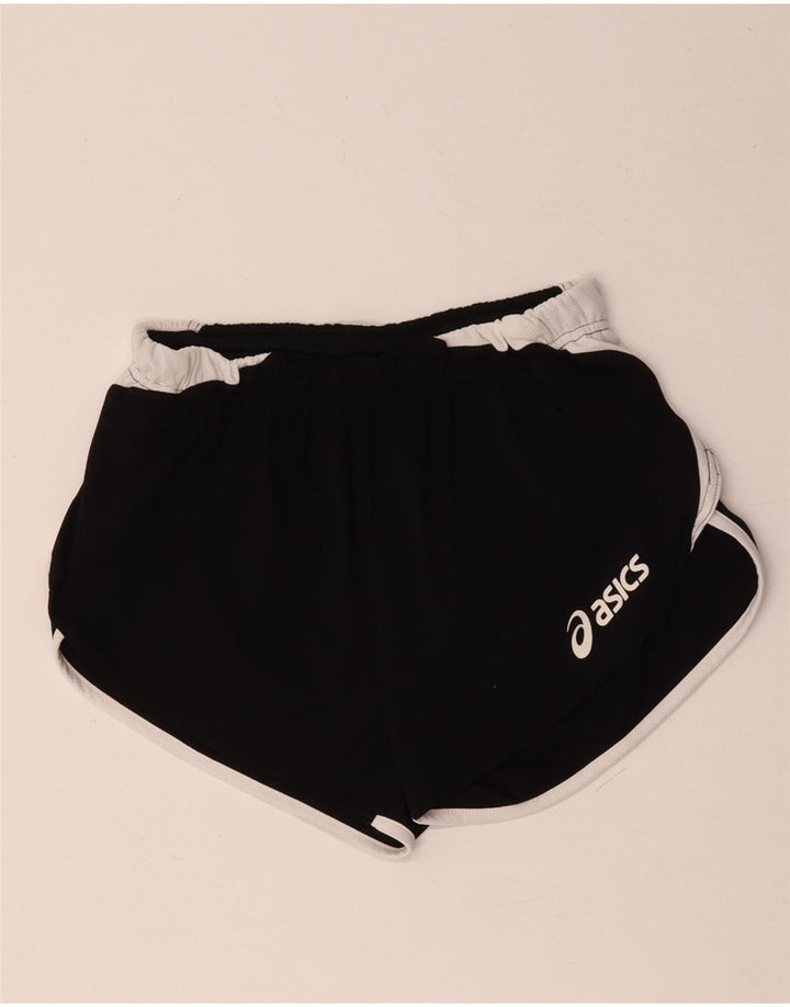 Asics - Pantalones cortos deportivos para mujer (talla 40), color negro, poliéster