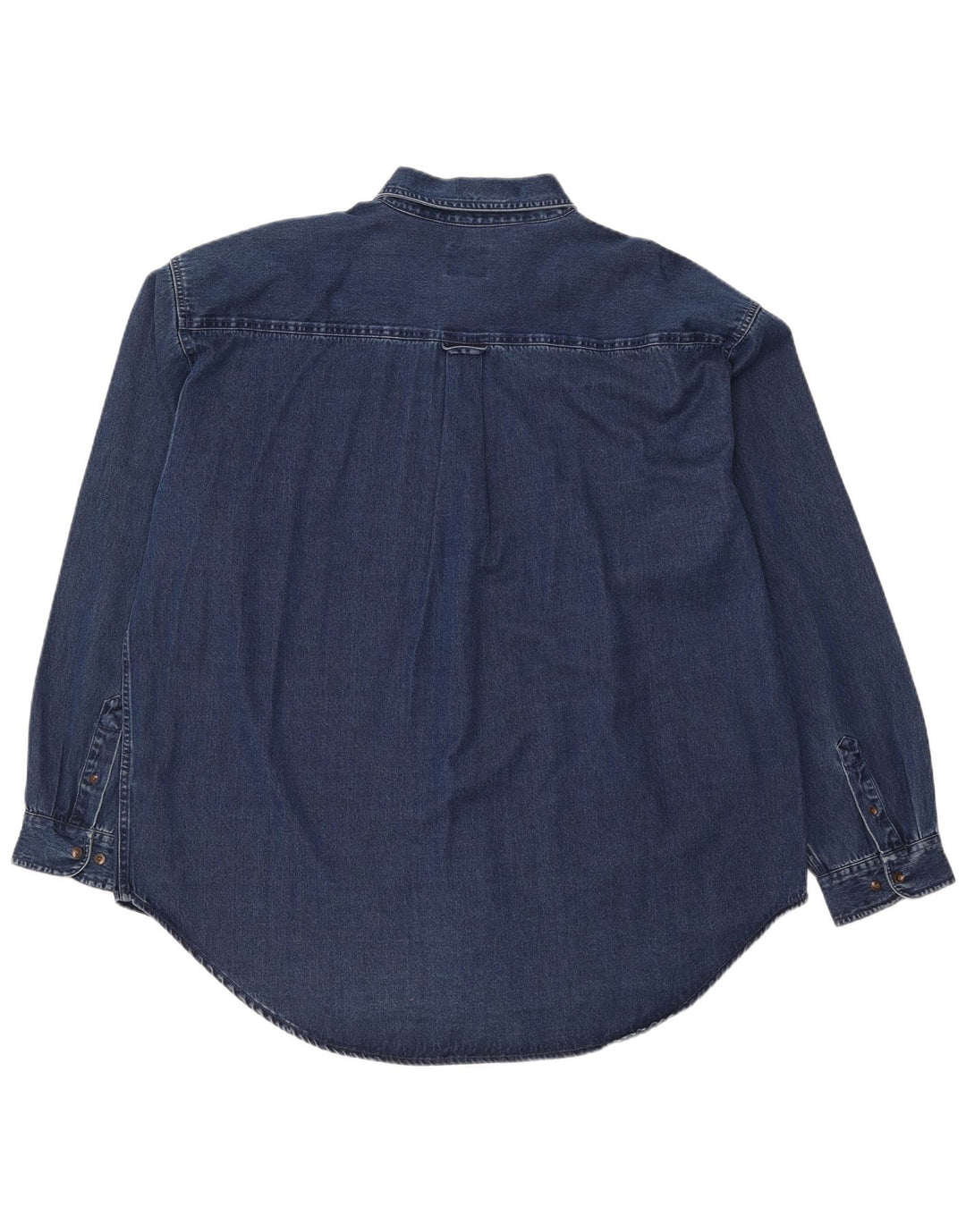 Wrangler Camisa vaquera para hombre 2XL Algodón azul marino