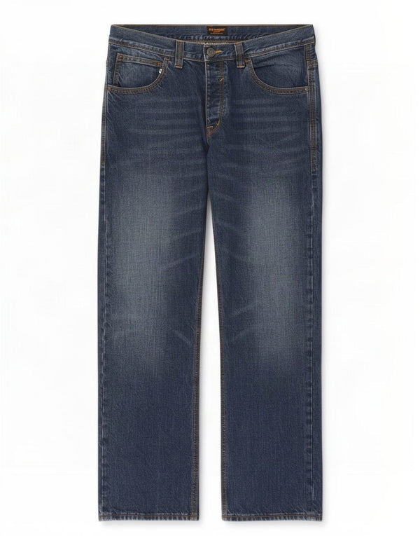 Ben Sherman Vaqueros rectos Icon para hombre W36 L30 Algodón azul