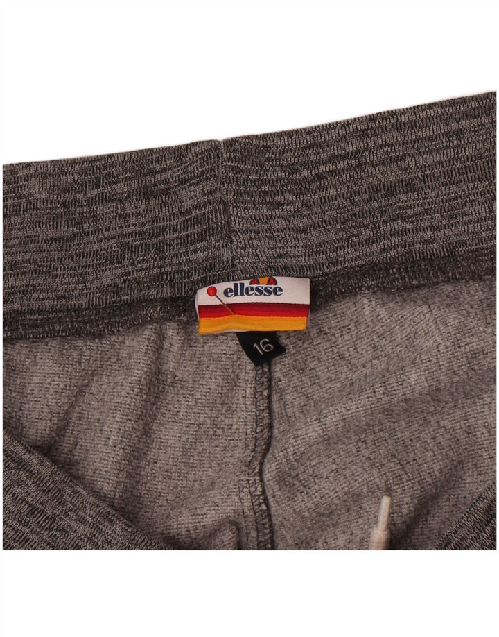 Ellesse Pantalones de chándal para mujer Joggers UK 46 Large Gris Poliéster