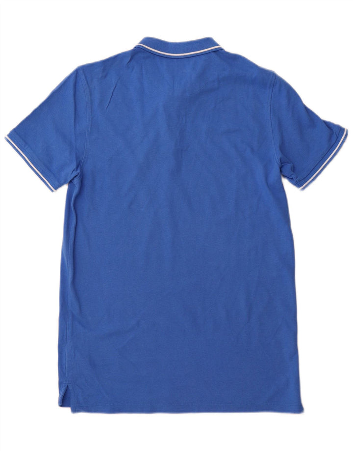 Polo LEE de corte regular para hombre de algodón azul medio