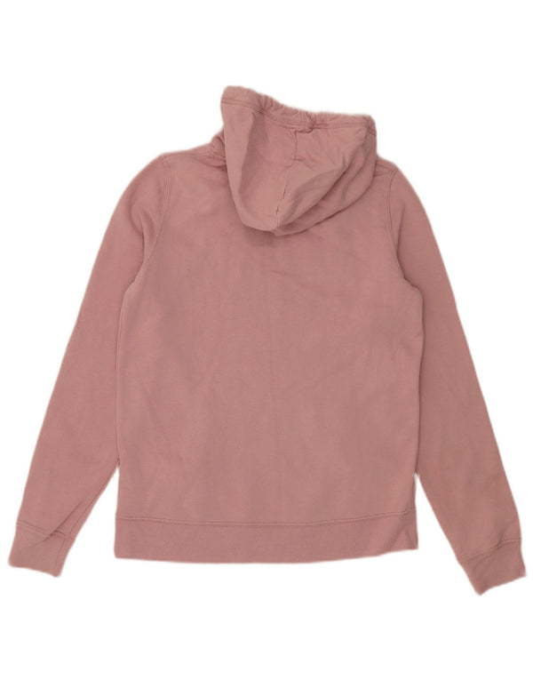 HOLLISTER Jersey con capucha gráfica para mujer UK 6 XS Algodón rosa