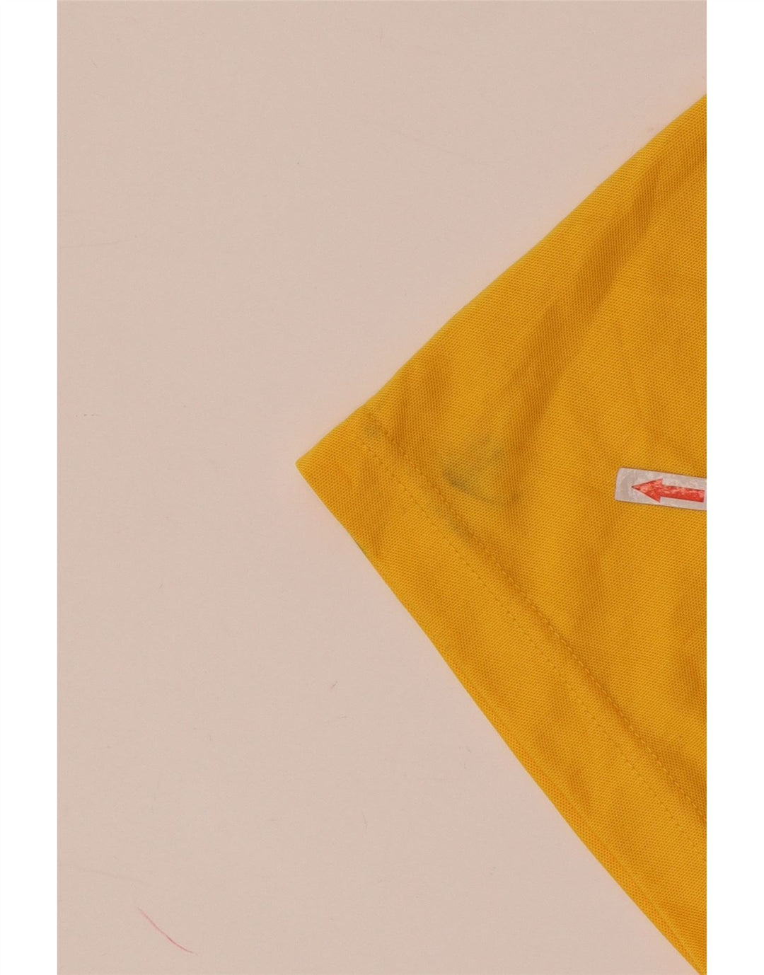 ADIDAS Camiseta gráfica para hombre Top Small Amarillo Colorblock Poliéster