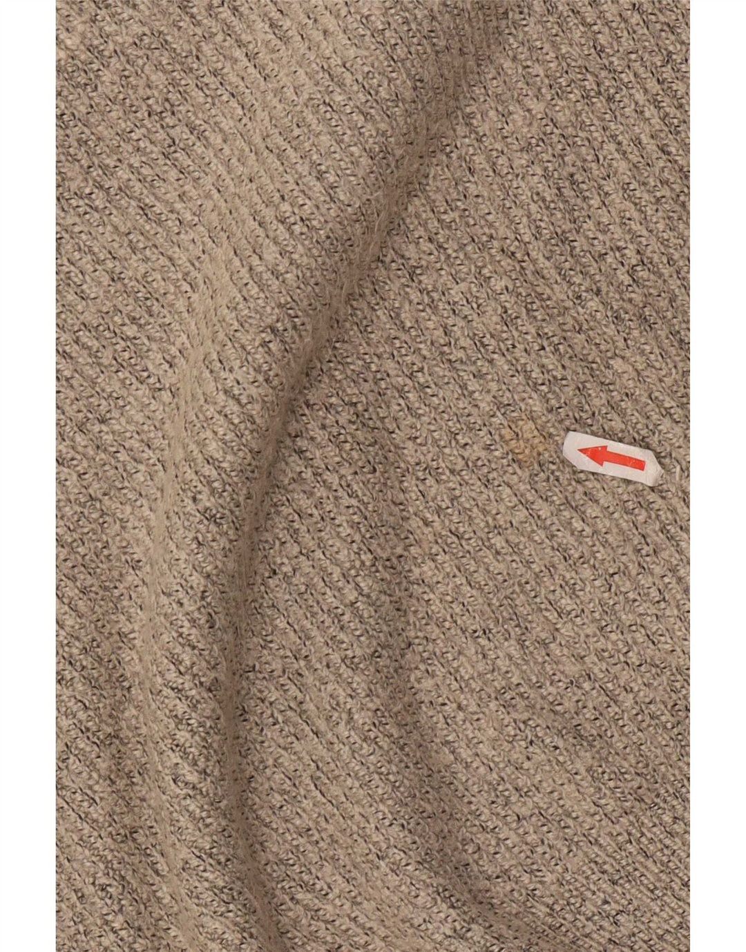 Marks & Spencer - Jersey de cuello redondo para hombre, talla grande, poliamida moteada gris