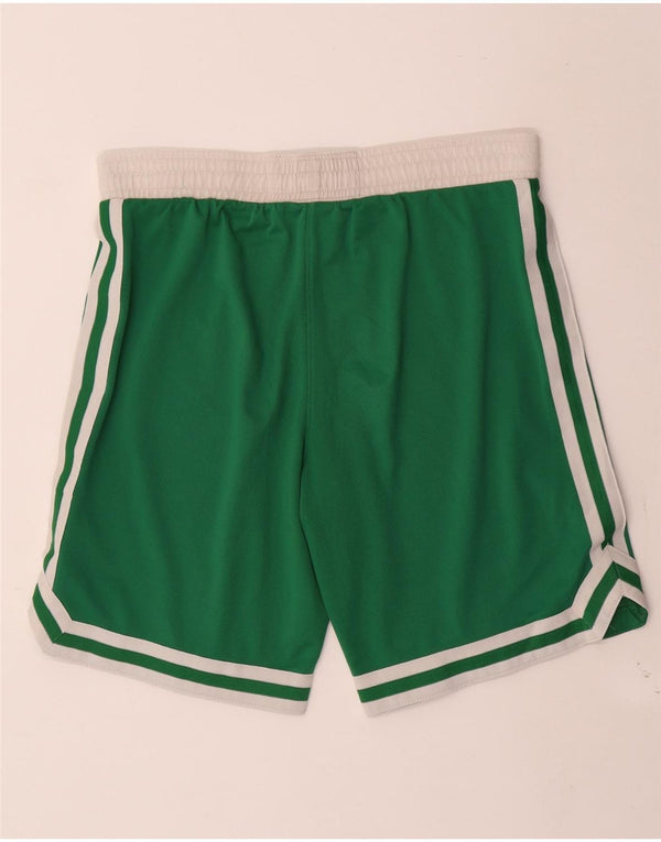 Adidas Mens Boston Celtics Sport Shorts Pequeño Verde Poliéster
