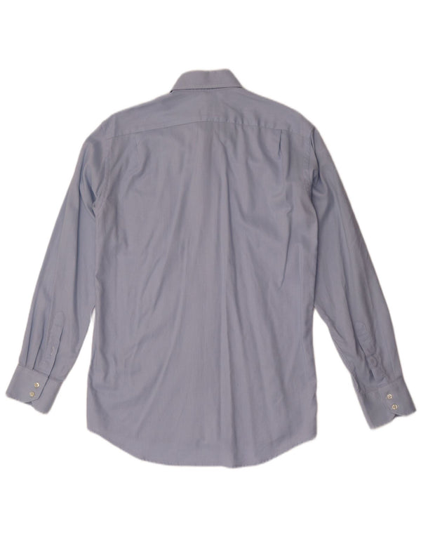 Camisa Lacoste Hombre Talla 39 Azul Medio
