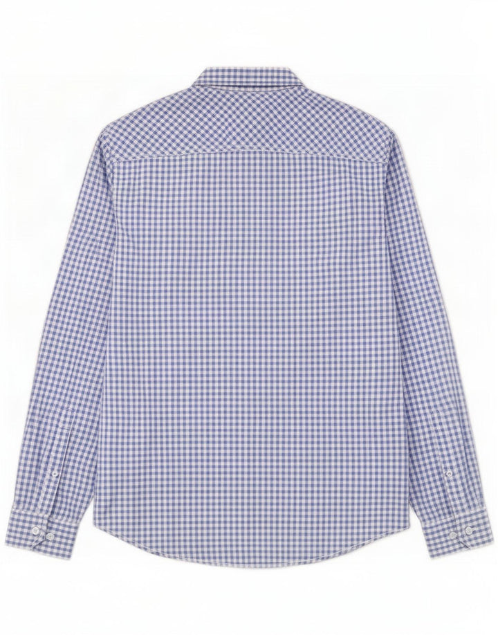 Camisa de corte clásico para hombre Joules de algodón a cuadros en azul medio
