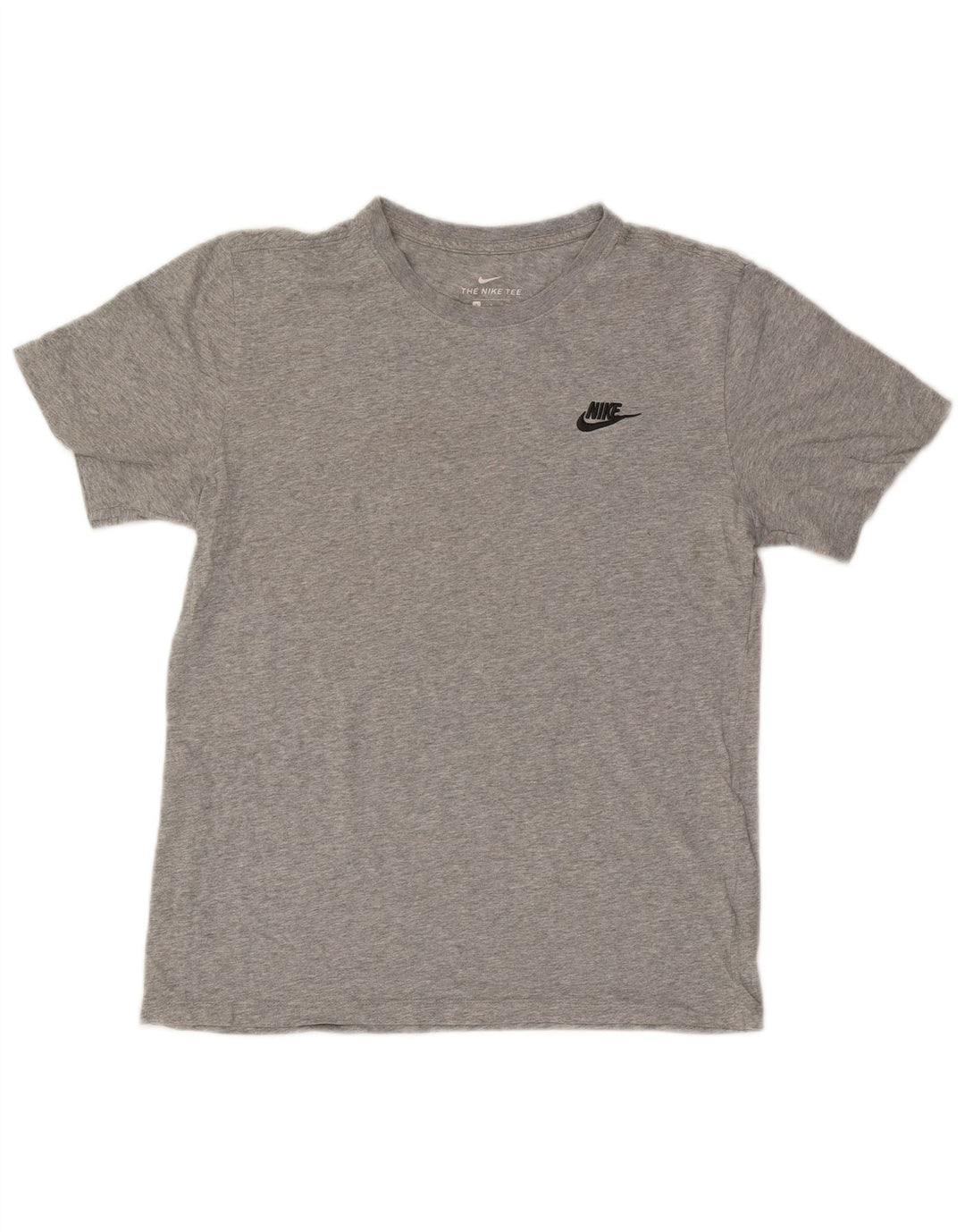Nike - Camiseta para hombre, talla pequeña, algodón moteado gris
