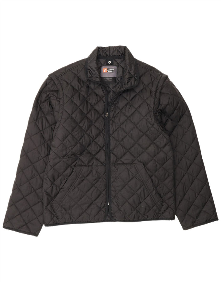 Lotto Chaqueta acolchada para hombre Workwear UK 42 XL Poliamida negra