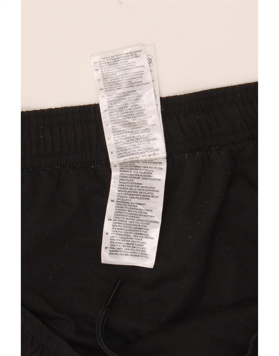 ADIDAS Pantalón Chándal Hombre Joggers XL Negro Poliéster