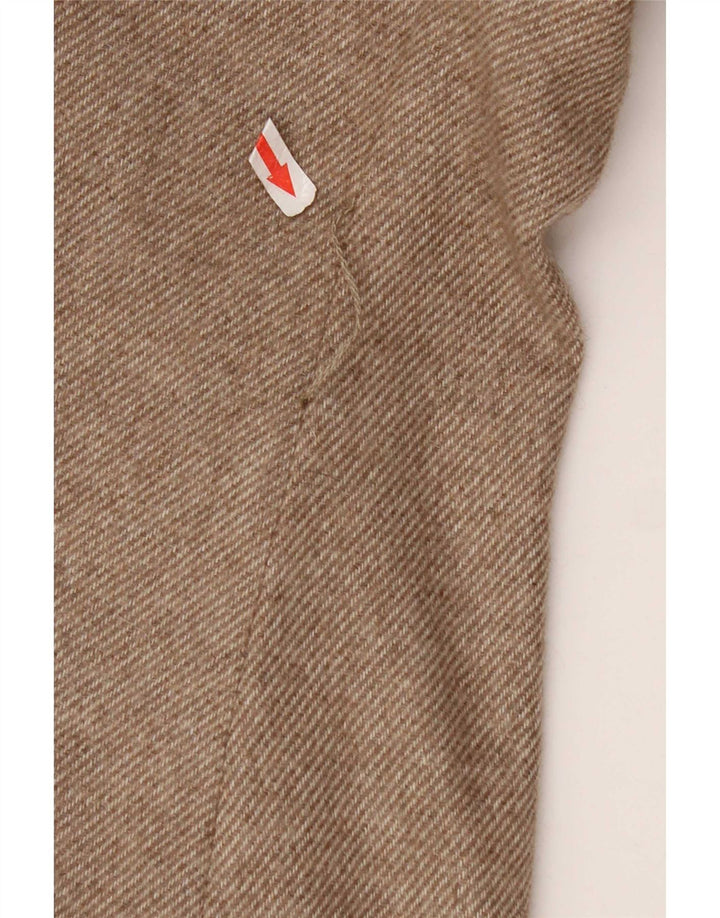 Massimo Dutti Chaqueta Blazer de 1 Botón para Mujer UK 42 Medium Beige