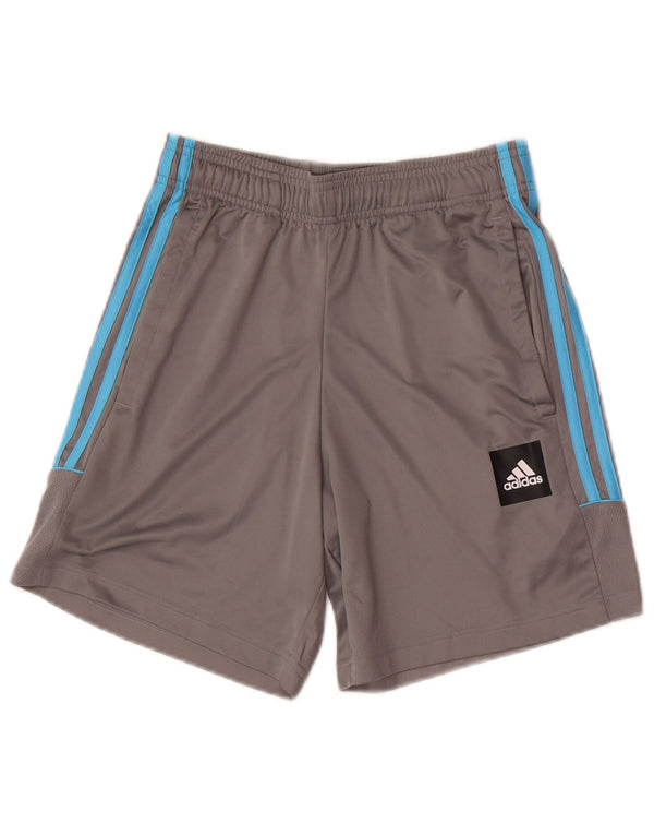 Adidas Mens Graphic Regular Sport Shorts Pequeño Gris Deportes