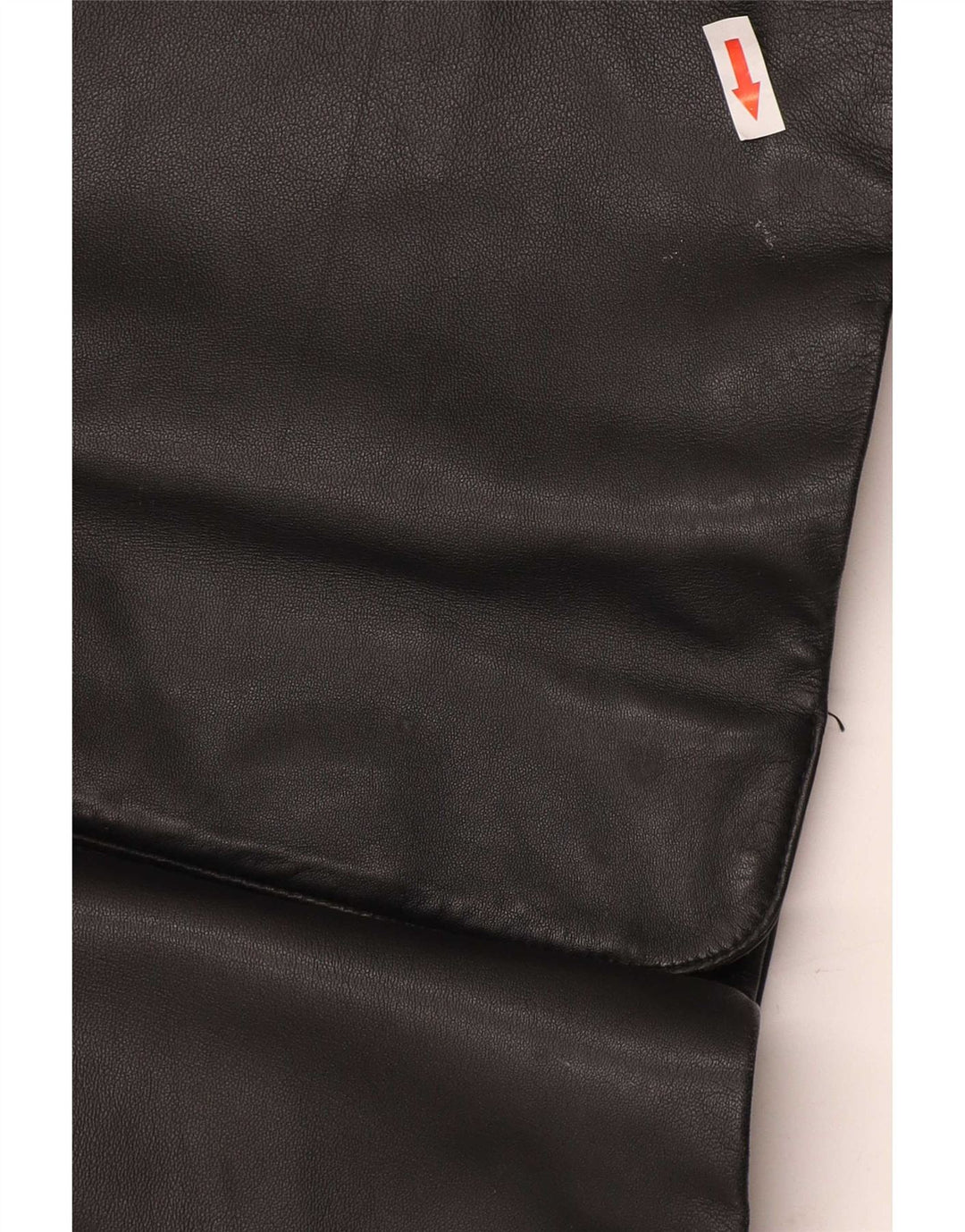 Chaqueta de cuero vintage para hombre EU 56 XL Negro