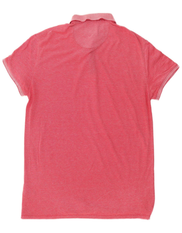 Polo Wrangler para hombre de algodón rojo grande