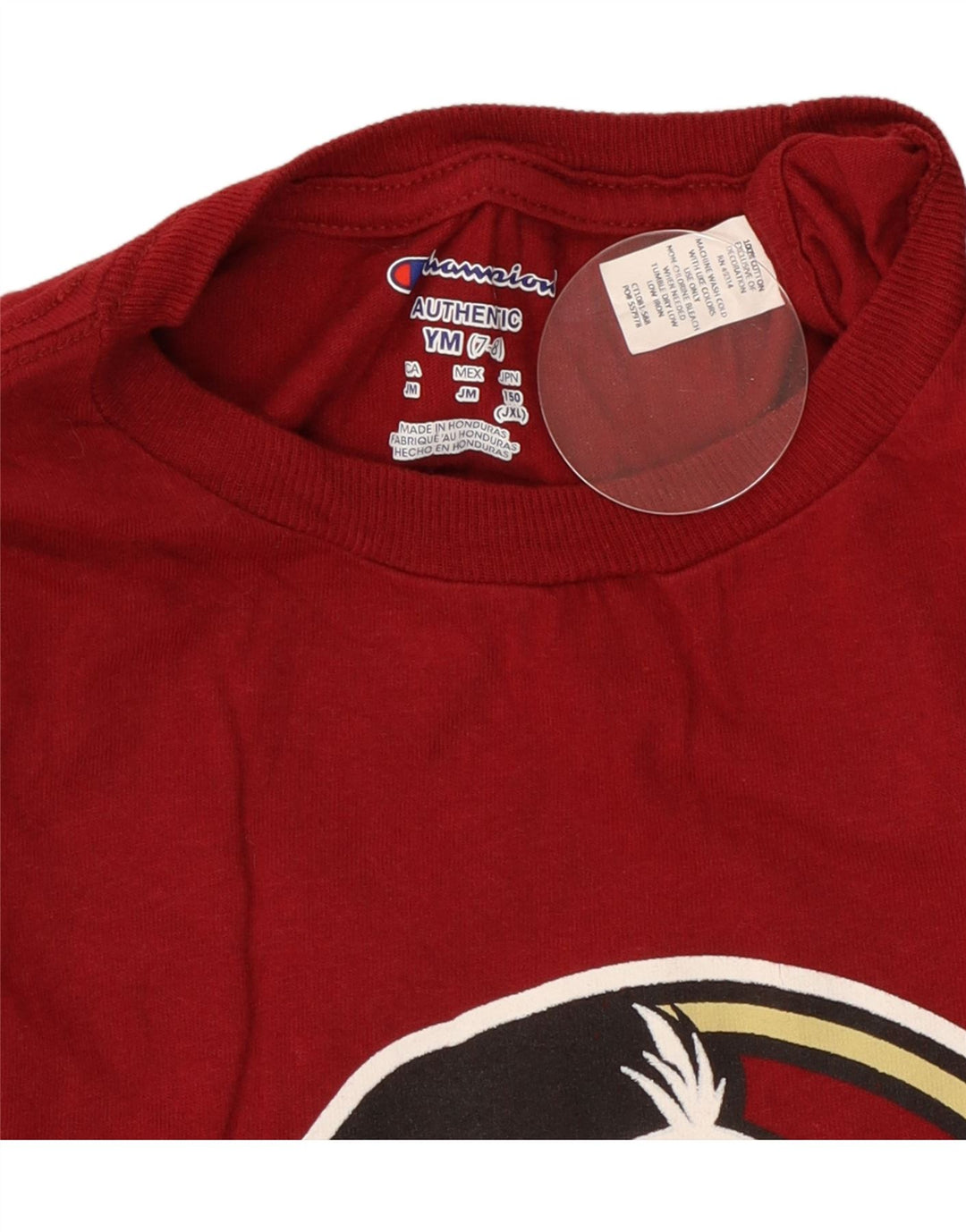 Champion Camiseta gráfica para niños 7-8 años Mediano Rojo