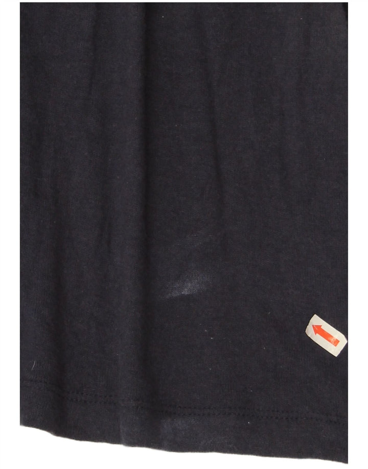 J. Crew Hombre Top Manga Larga XL Azul Marino Algodón