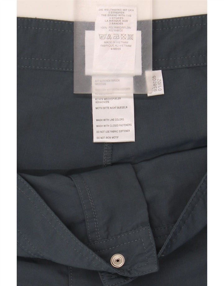 Adidas Hombre Bermudas Sport Shorts Azul Medio Colorblock Poliamida