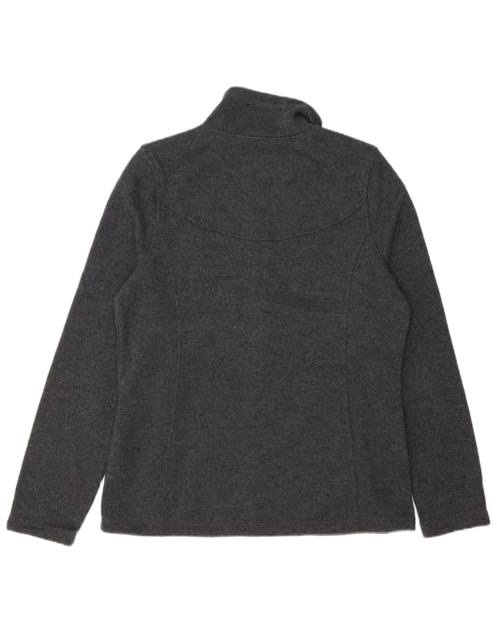 THE NORTH FACE Womens Tracksuit Top Jacket UK 16 Large Grey Polyester