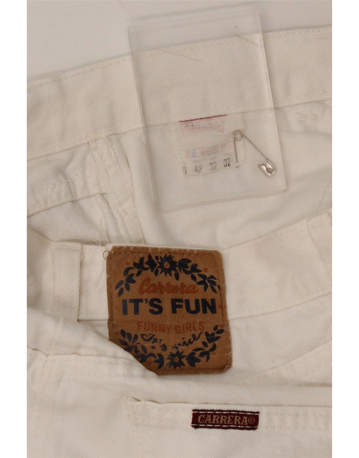 CARRERA Falda vaquera para mujer IT 42 Medium W32 Algodón blanco