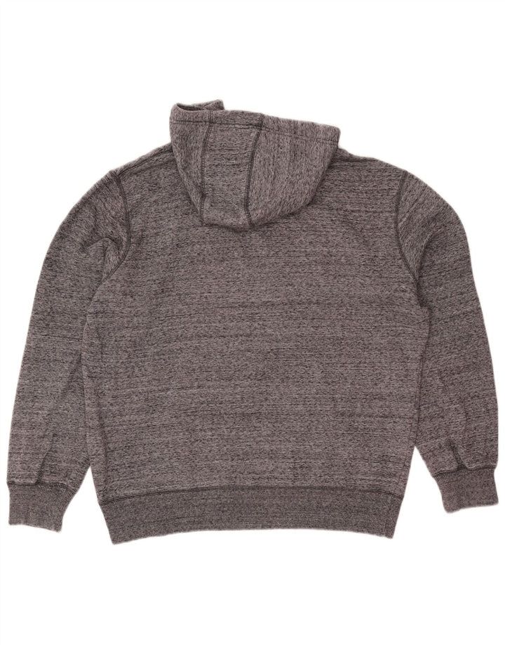 Champion Sudadera con capucha para hombre Jersey grande de algodón moteado gris