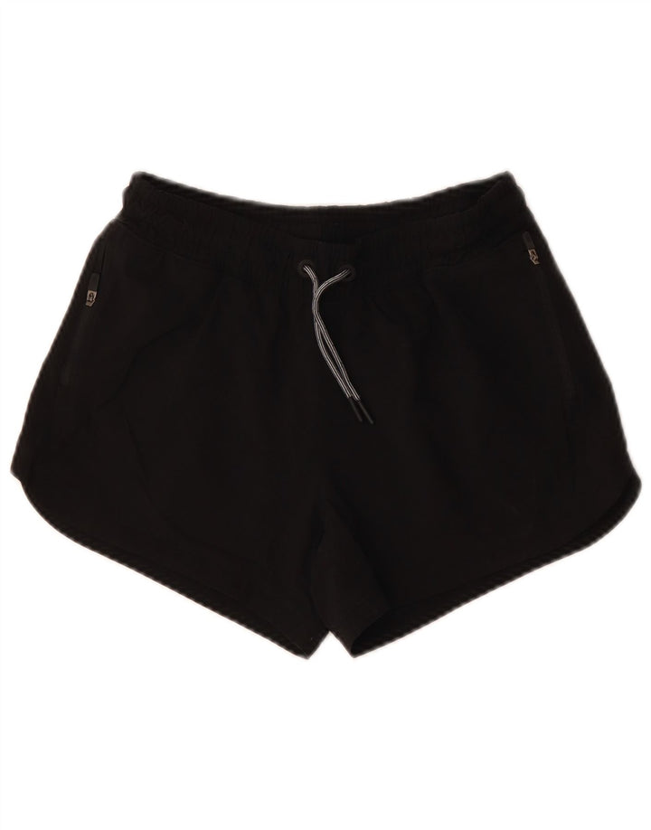 Athleta Pantalón Corto Deportivo Niña 13-14 Años XL Negro Poliéster