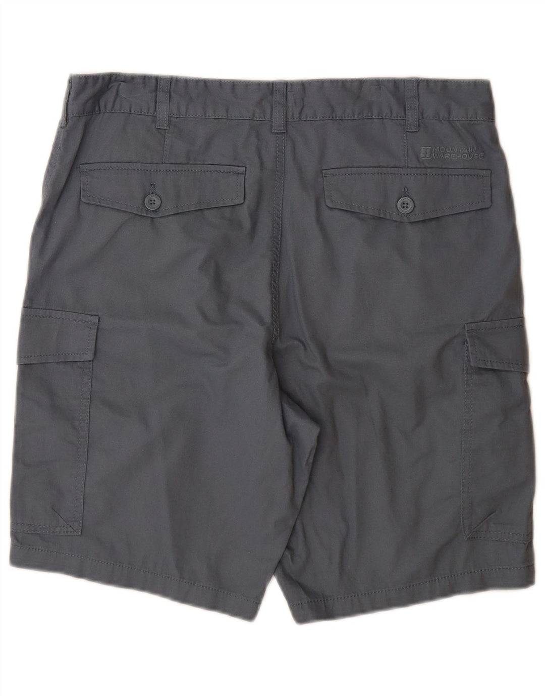 Pantalones cortos tipo cargo para hombre Mountain Warehouse W34 Algodón azul marino grande