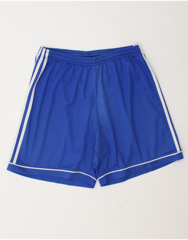 Adidas Mens Climalite Sport Shorts Grande Azul Poliéster