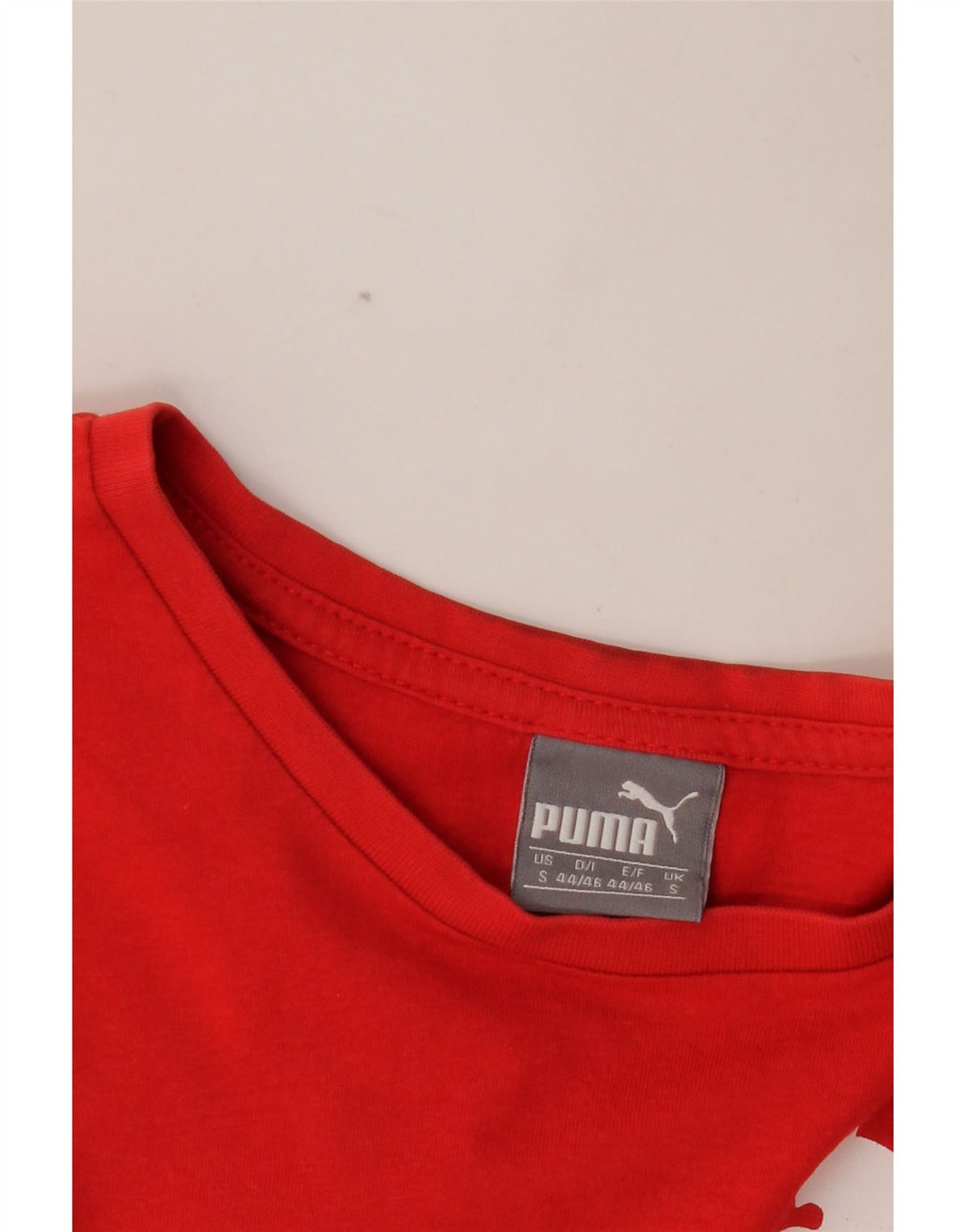 PUMA Camiseta gráfica para hombre Top Small Rojo
