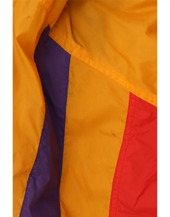 UNIFORM Chaqueta impermeable tipo jersey para hombre, talla 38, color naranja mediano